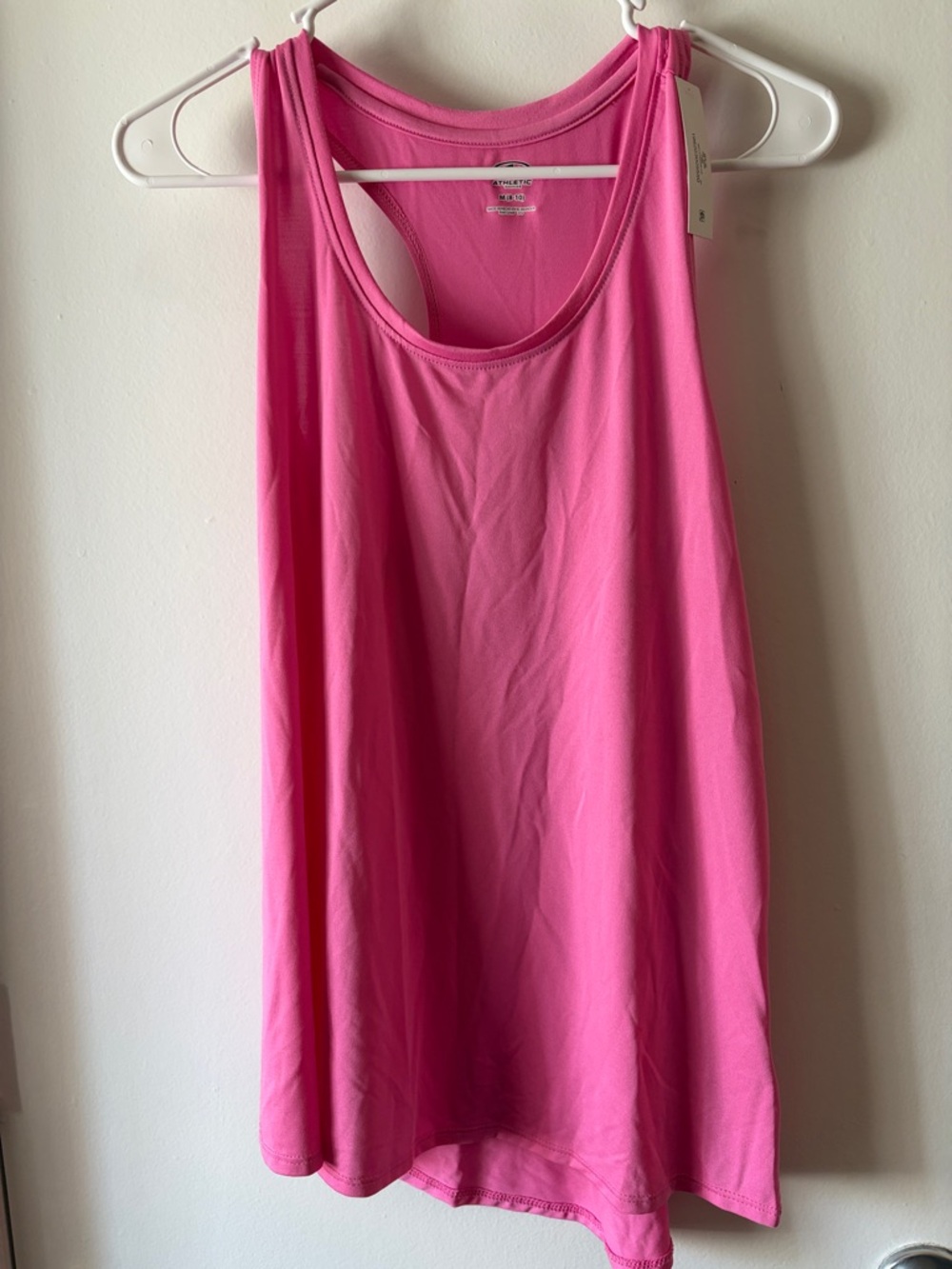 Athletic Works Bright Pink Racerback Tank